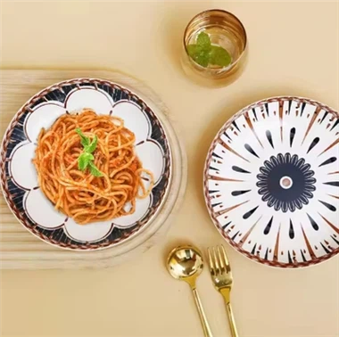 Set di stampa di stoviglie in ceramica all'ingrosso